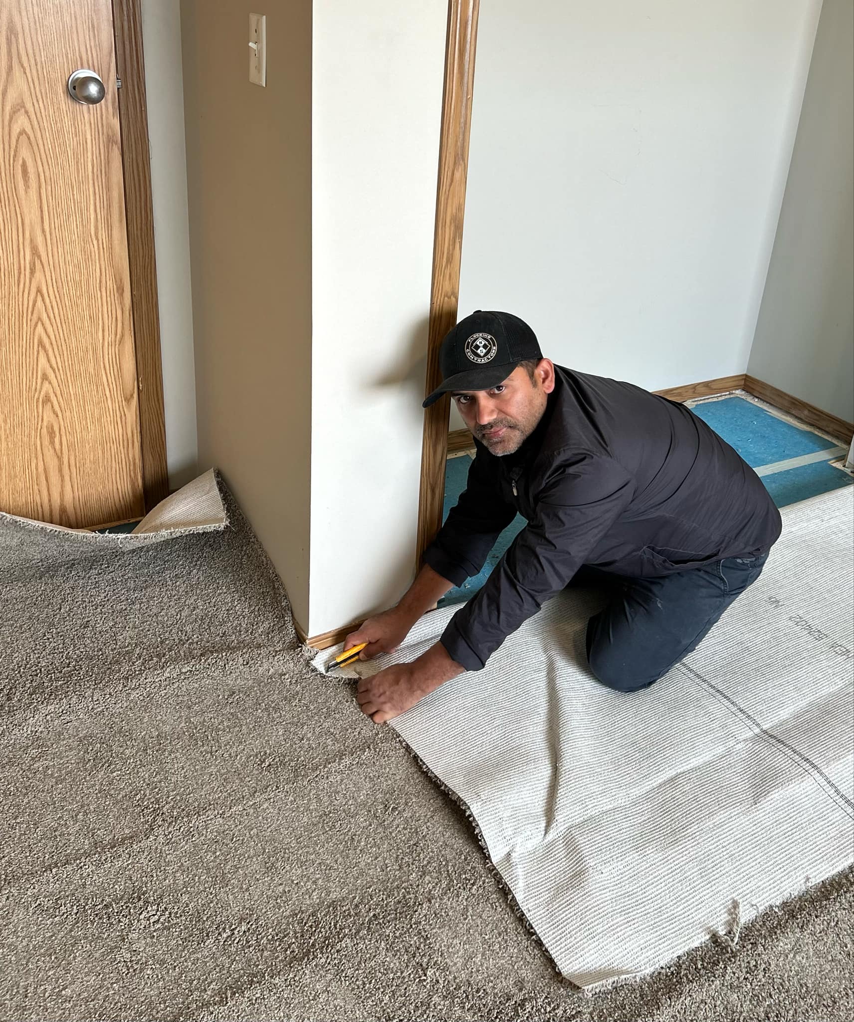 Premium hardwood flooring close-up